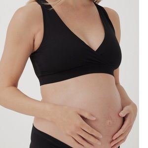 Pact maternity and nursing bralette. Size M